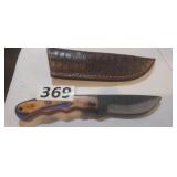 MHS CUTLERY HAND HONED KNIFE WITH SHEATH