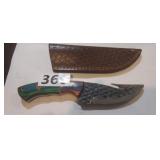 MHS CUTLERY HAND HONED KNIFE WITH SHEATH