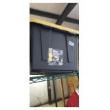 27 GALLON TOTE WITH LATCHING LID