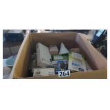 BOX FULL OF VARIOUS LIGHTBULBS, NEW