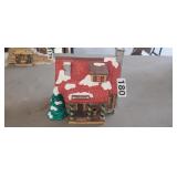 DEPARTMENT 56, PINEWOOD LOG CABIN 1989