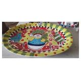 18' CERAMIC CHRISTAMS TRAY