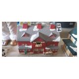 DEPARTMENT 56 RED BARN 1987