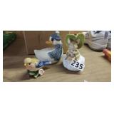 (3) CERAMIC FIGURINES