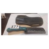 MHS CUTLERY HAND HONED KNIFE WITH SHEATH