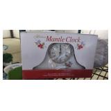 HEIRLOOM MANTLE CLOCK, NIB