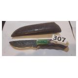 MHS CUTLERY HAND HONED KNIFE WITH SHEATH