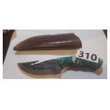 MHS CUTLERY HAND HONED KNIFE WITH SHEATH