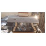WOLFGANG PUCK STAINLESS TABLE TOP GRILL, NEW