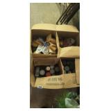 2 BOXES OF TOOLS AND SPRAY PAINT