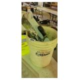 BUCKET OF MUDDING TOOLS