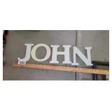 LETTERS "JOHN"