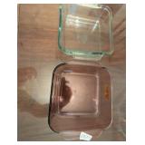 PYREX AND ANCHOR GLASS PANS