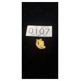 1951 SPELLING AWARD 10K GOLD TOP