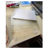 (4) GLASS CUTTING BOARDS