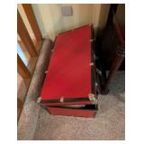 RED TRUNK *NO CONTENTS
