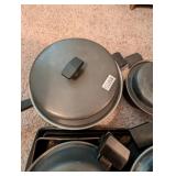 LOT OF POTS AND PANS