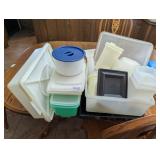 LOT OF TUPPERWARE FOOD STORAGE