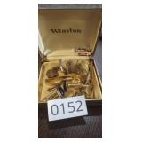 WINSTON BOX WITH MENS JEWELRY