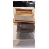 (2) WHETSTONES, SHARPENING STONES