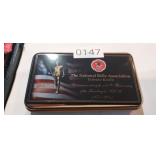 NRA TRIBUTE KNIFE WITH COLLECTORS TIN