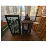 2 CANDLE LANTERNS