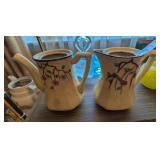 2 RIENTAL COFFEE PITCHERS *NO LIDS