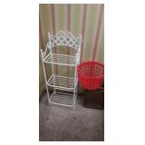 3FT RACK, LAUNDRY BASKET, TRASH CAN