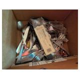 BOX OF SILVERWARE