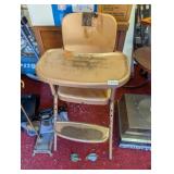 VINTAGE METAL HIGH CHAIR