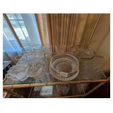 GLASS SERVING AND DINNERWARE