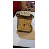VINTAGE ELGIN TRAVEL ALARM CLOCK