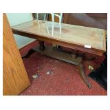 GLASSTOP TABLE