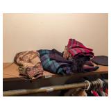SHELF OF SCARVES, PLUS
