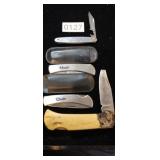 (4) POCKET KNIVES