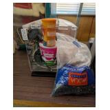 AQUARIUM WITH GOODIES