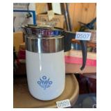VINTAGE CORNINGWARE 6 CUP COFFEE MAKER