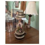 BATTERY OPERATED NATIVITY SCENE IN LAMP