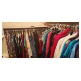 CLOSET OF CLOTHING
