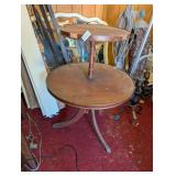DUAL SHELF SIDE TABLE *SOME DAMAGE