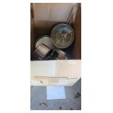 BOX OF POTS AND PANS