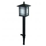 Hampton Bay Low-Voltage Bronze Mission LED Outdoor