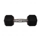 Weider 45 lb. Rubber Hex Dumbbell Model # DRH45