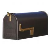 Gibraltar Madison Steel Post-Mount Mailbox, Veneti