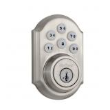 Kwikset SmartCode 909 Single Cylinder Satin Nickel