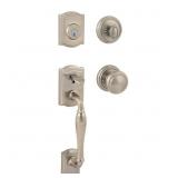 Baldwin Prestige Wesley Single Cylinder Satin Nick