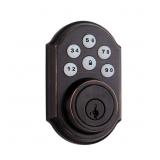 Kwikset SmartCode 909 Single Cylinder Venetian Bro