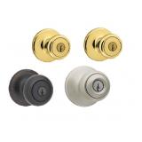 Lot of 3 - Kwikset Door Knobs or Lock Sets, Cove V