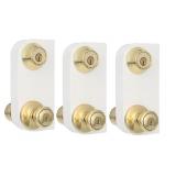 Lot of 3 - Kwikset Door Knobs or Lock Sets, Tylo P