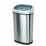 Nine Stars 13.2-Gallon Stainless Steel Motion-Sens